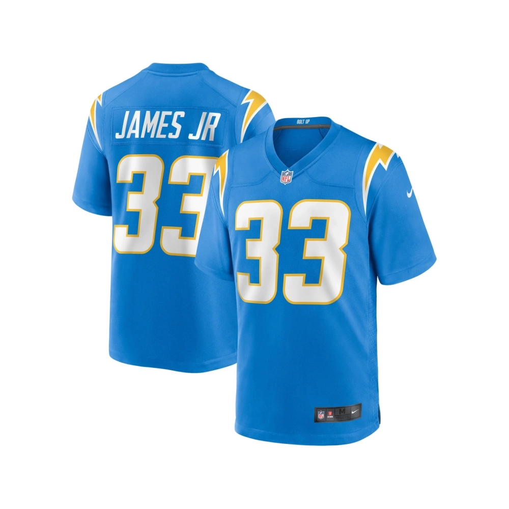 Mens Los Angeles Chargers Derwin James Powder Blue Game Player Jersey