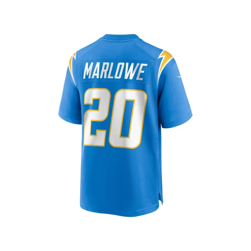 Mens Los Angeles Chargers Dean Marlowe Powder Blue Team Game Jersey