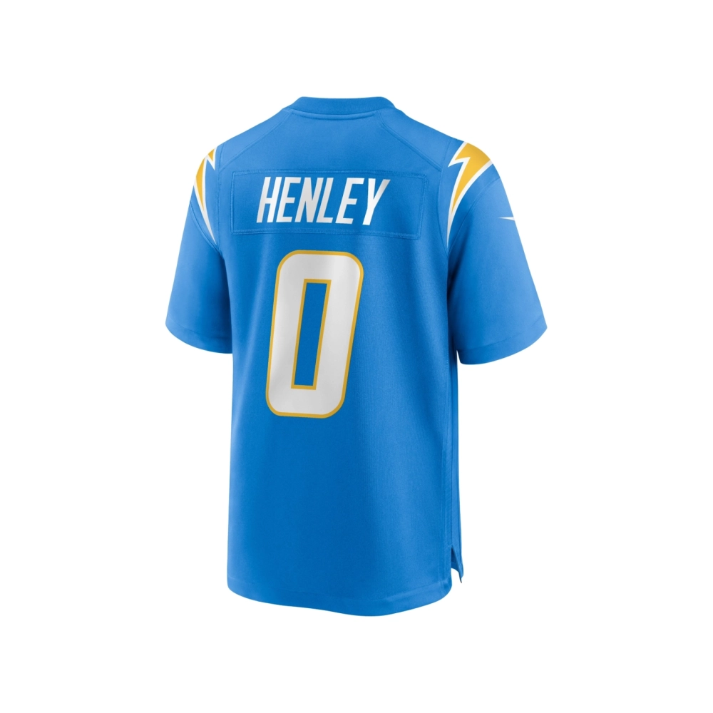 Mens Los Angeles Chargers Daiyan Henley Powder Blue Team Game Jersey