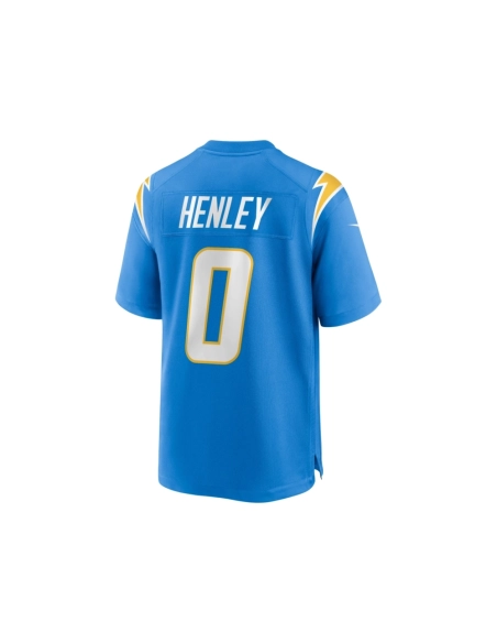 Mens Los Angeles Chargers Daiyan Henley Powder Blue Team Game Jersey