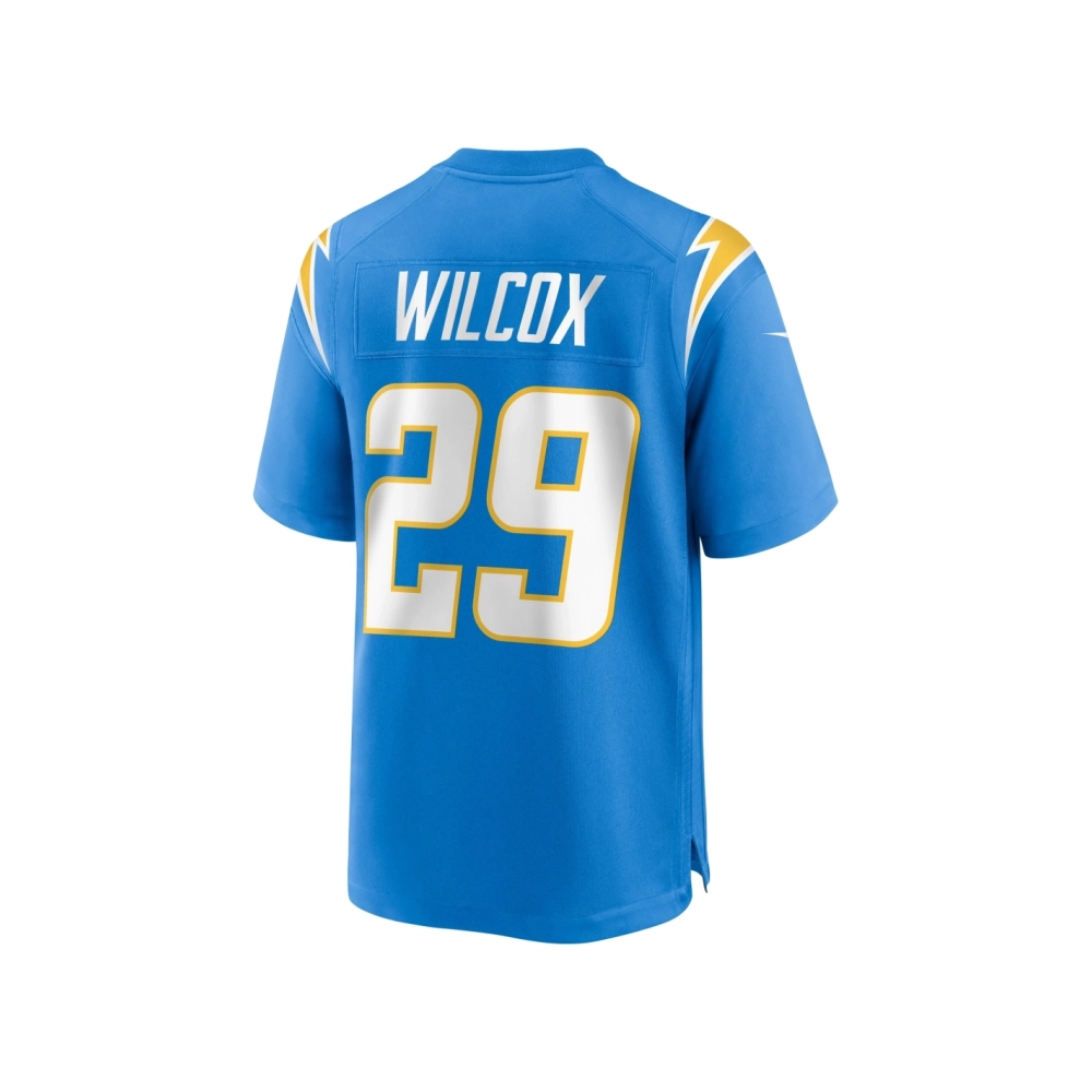 Mens Los Angeles Chargers Chris Wilcox Powder Blue Team Game Jersey