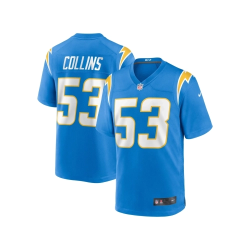 Mens Los Angeles Chargers Chris Collins Powder Blue Team Game Jersey