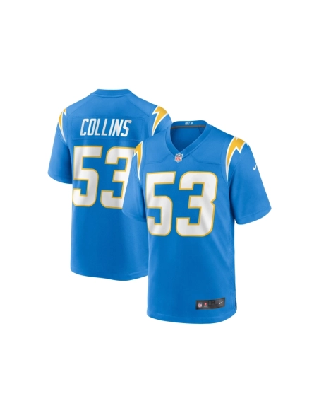 Mens Los Angeles Chargers Chris Collins Powder Blue Team Game Jersey