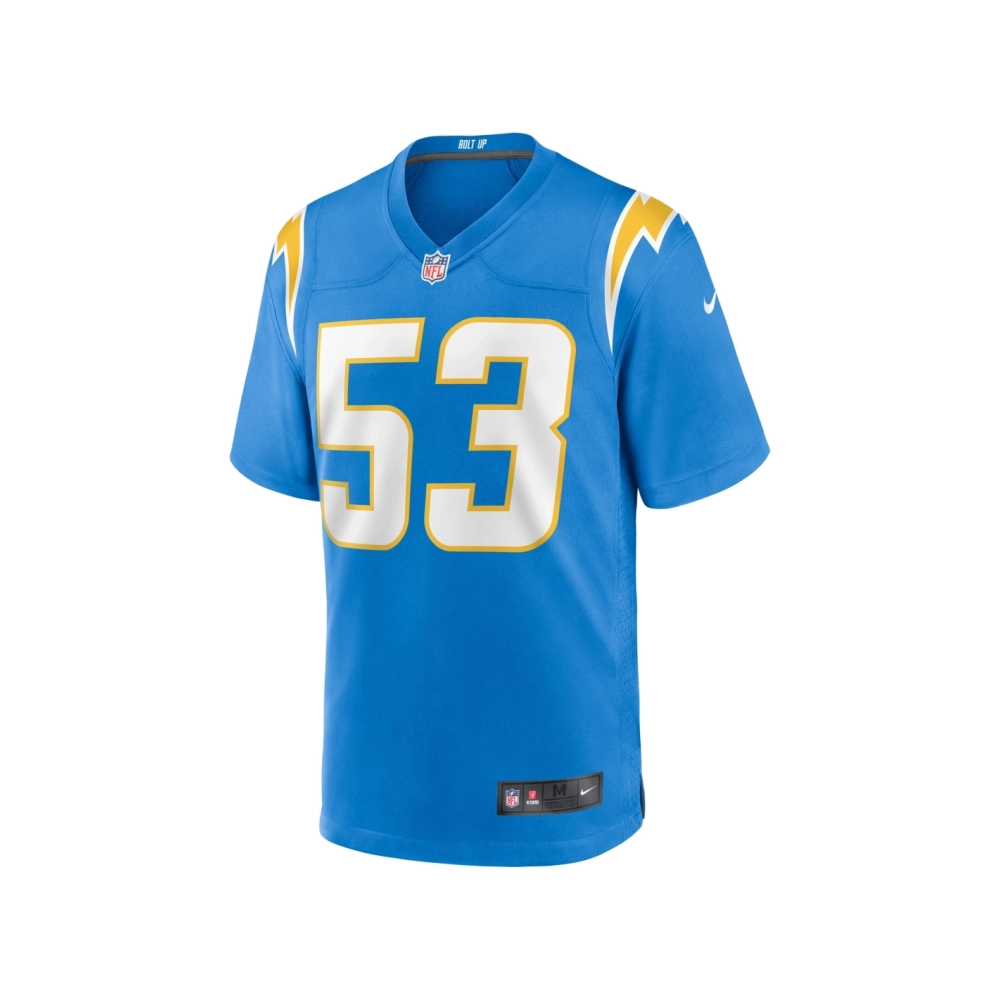 Mens Los Angeles Chargers Chris Collins Powder Blue Team Game Jersey