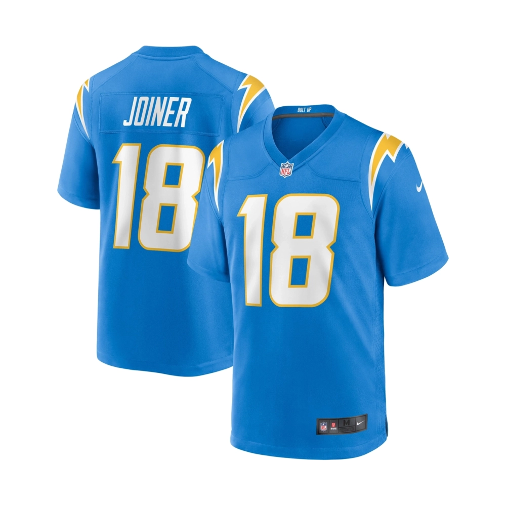 Mens Los Angeles Chargers Charlie Joiner Powder Blue Game Retired Player Jersey
