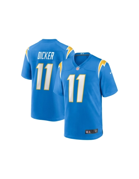 Mens Los Angeles Chargers Cameron Dicker Powder Blue Game Jersey