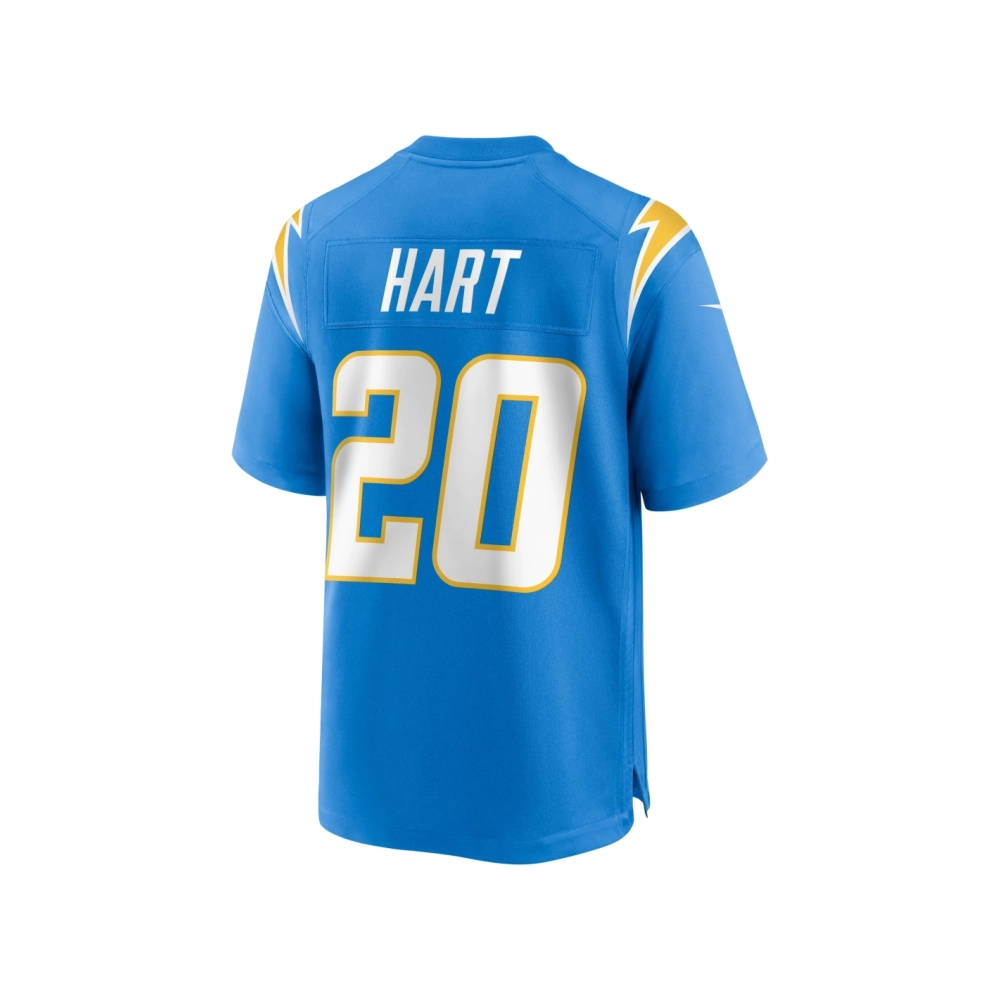 Mens Los Angeles Chargers Cam Hart Powder Blue Team Game Jersey
