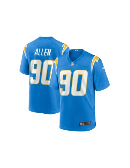 Mens Los Angeles Chargers Brevin Allen Powder Blue Team Game Jersey
