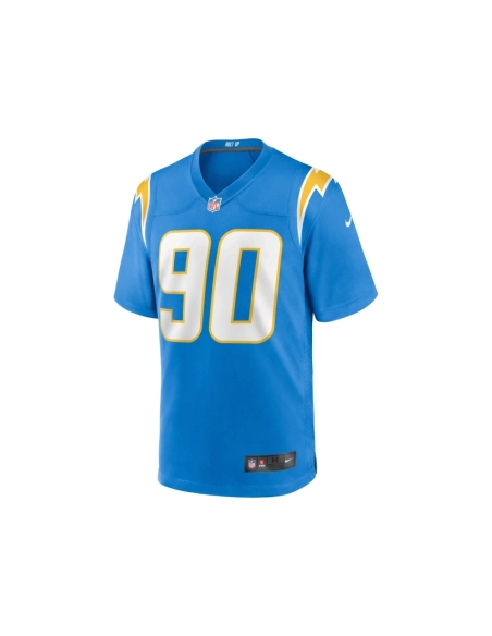 Mens Los Angeles Chargers Brevin Allen Powder Blue Team Game Jersey