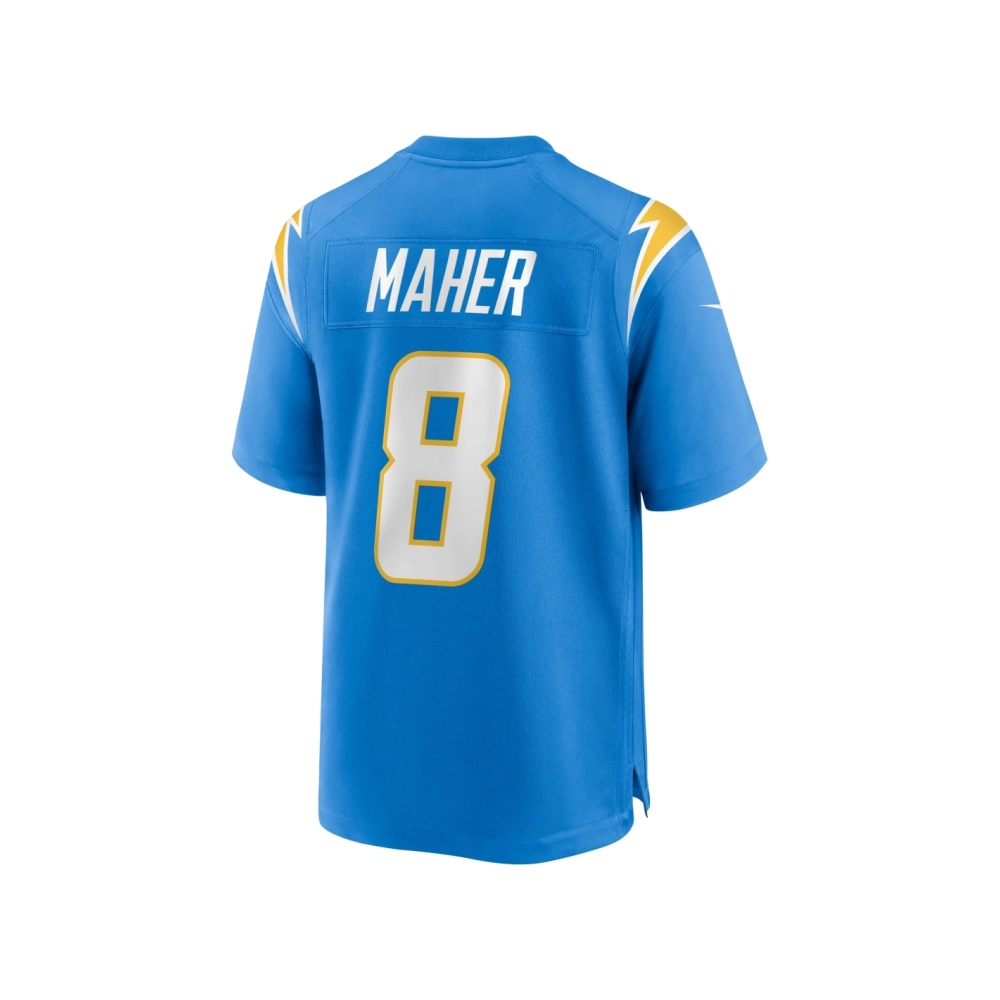 Mens Los Angeles Chargers Brett Maher Powder Blue Team Game Jersey