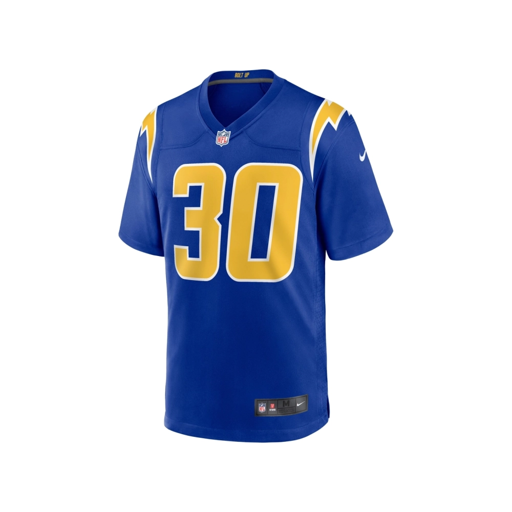 Mens Los Angeles Chargers Austin Ekeler Royal Game Jersey