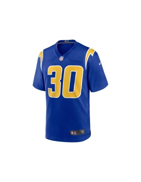 Mens Los Angeles Chargers Austin Ekeler Royal Game Jersey