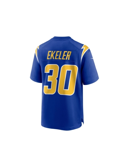 Mens Los Angeles Chargers Austin Ekeler Royal Game Jersey