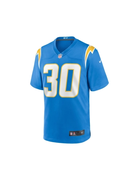 Mens Los Angeles Chargers Austin Ekeler Powder Blue Game Player Jersey