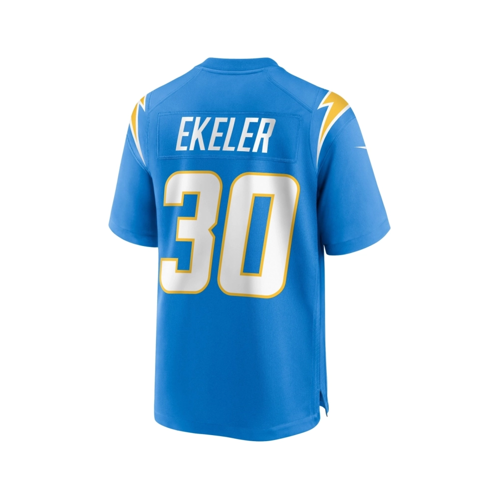 Mens Los Angeles Chargers Austin Ekeler Powder Blue Game Player Jersey