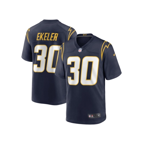 Mens Los Angeles Chargers Austin Ekeler Navy Game Jersey