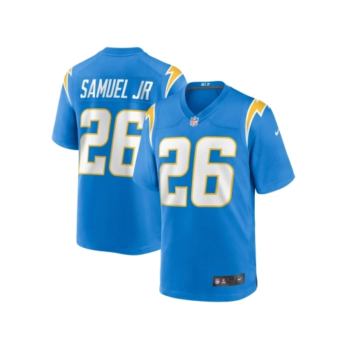 Mens Los Angeles Chargers Asante Samuel Jr. Powder Blue Game Player Jersey