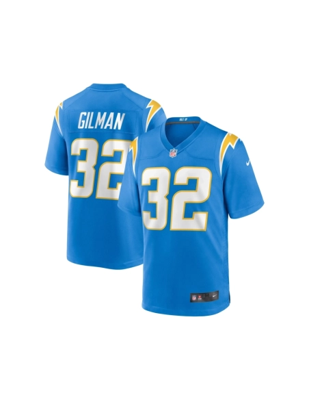 Mens Los Angeles Chargers Alohi Gilman Powder Blue Game Jersey
