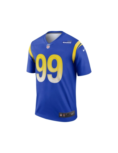 Mens Los Angeles Rams Aaron Donald Royal Legend Jersey