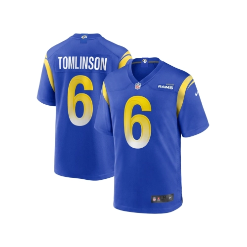 Mens Los Angeles Rams TreVius Hodges-Tomlinson Royal Team Game Jersey
