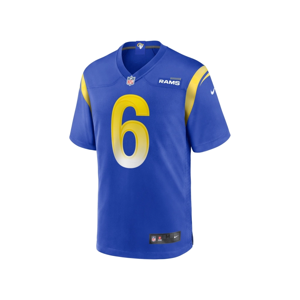 Mens Los Angeles Rams TreVius Hodges-Tomlinson Royal Team Game Jersey