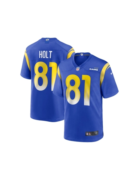 Mens Los Angeles Rams Torry Holt Royal Game Retired Player Jersey