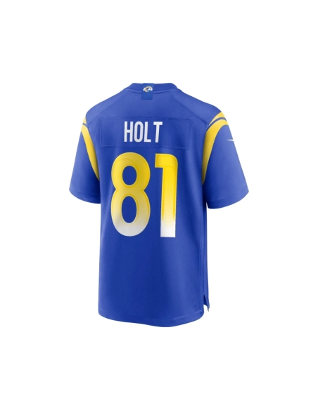 Mens Los Angeles Rams Torry Holt Royal Game Retired Player Jersey