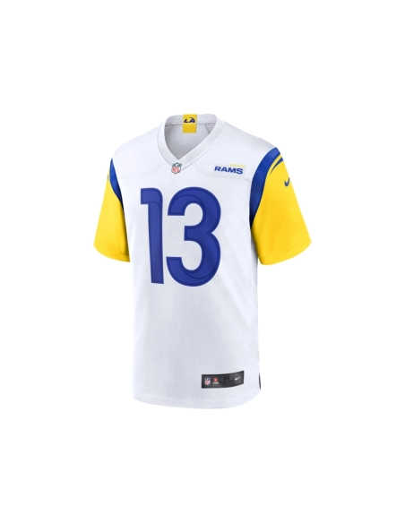 Mens Los Angeles Rams Stetson Bennett White Game Jersey