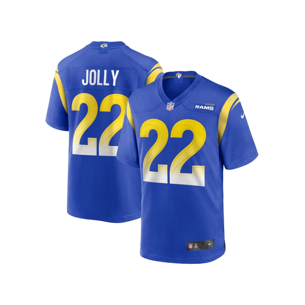 Mens Los Angeles Rams Shaun Jolly Royal Home Game Jersey