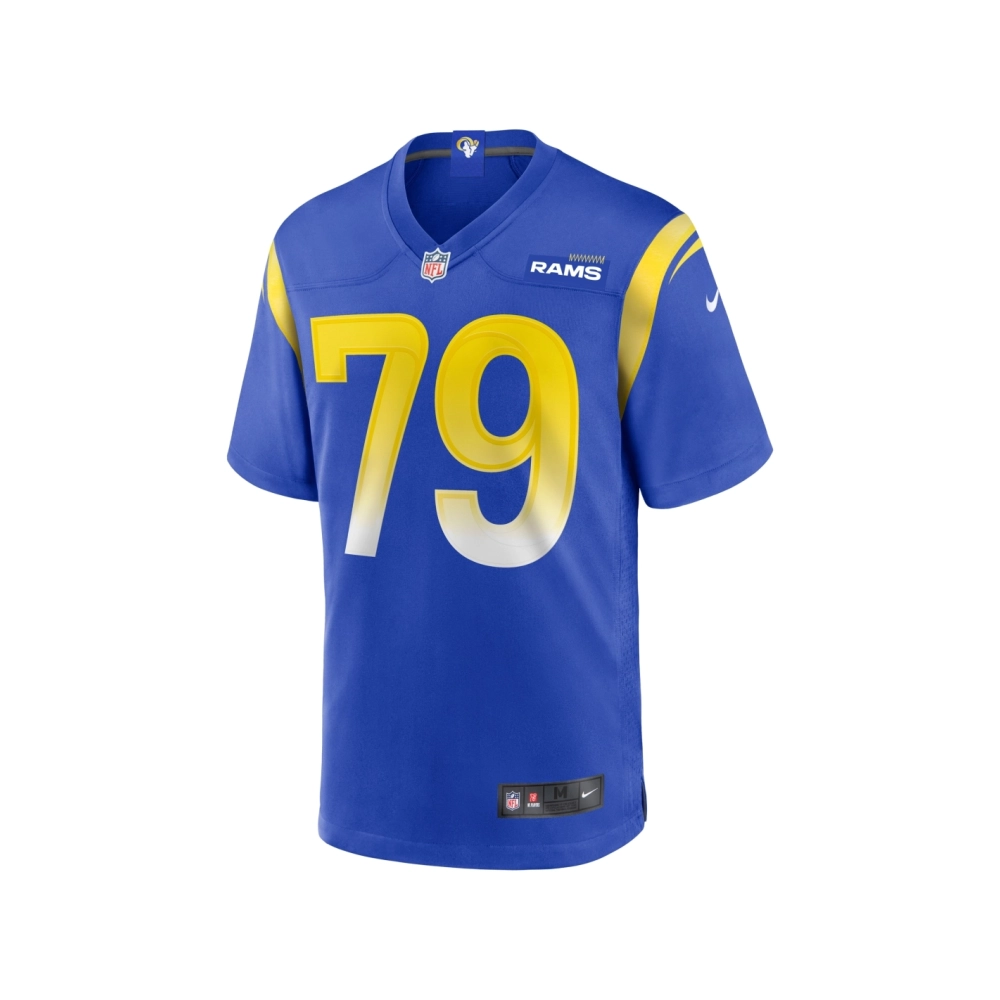 Mens Los Angeles Rams Rob Havenstein Royal Game Jersey