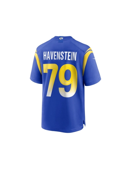 Mens Los Angeles Rams Rob Havenstein Royal Game Jersey