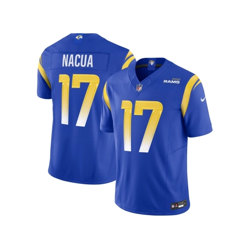Mens Los Angeles Rams Puka Nacua Royal Vapor F.U.S.E. Limited Jersey