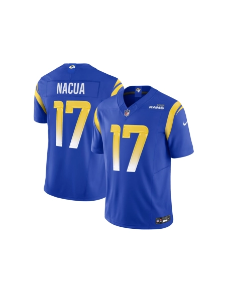 Mens Los Angeles Rams Puka Nacua Royal Vapor F.U.S.E. Limited Jersey