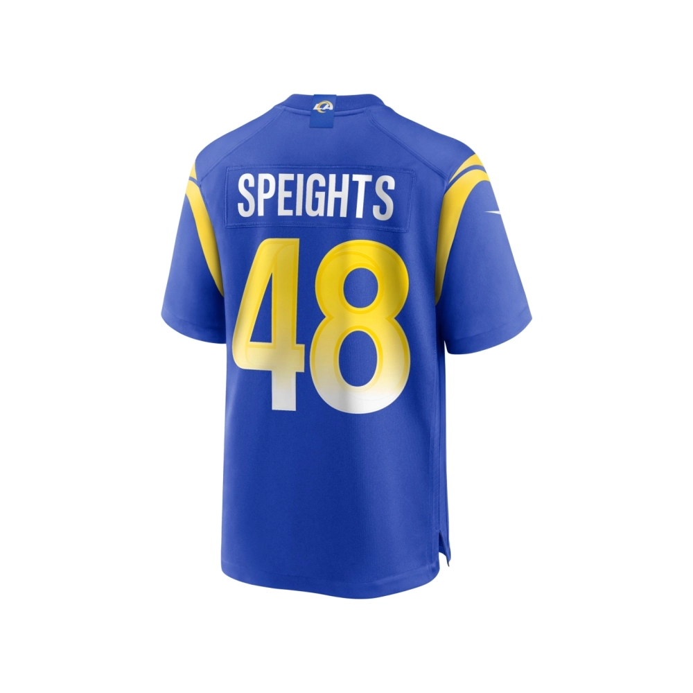 Mens Los Angeles Rams Omar Speights Royal Game Jersey