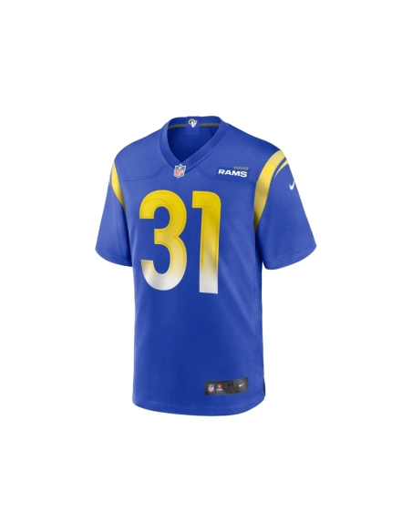 Mens Los Angeles Rams Nick Hampton Royal Home Game Jersey