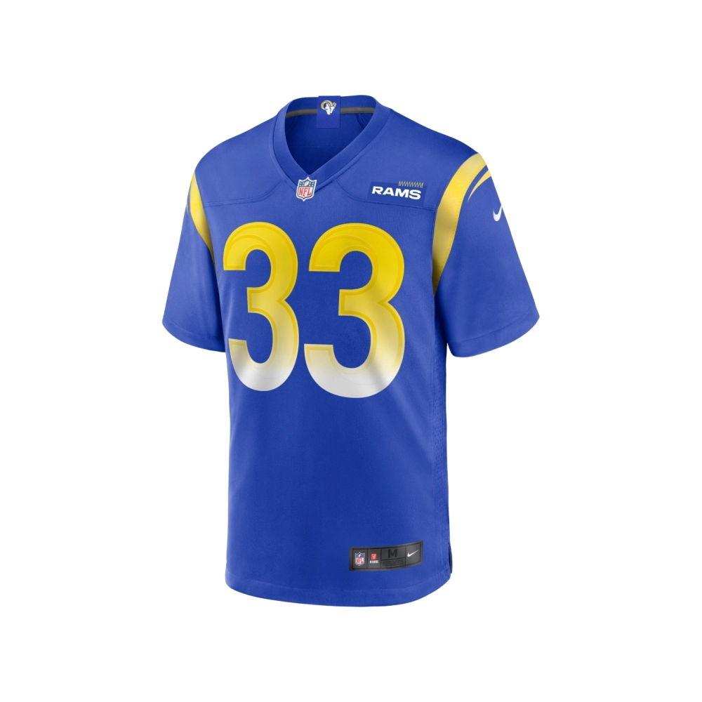 Mens Los Angeles Rams Myles Gaskin Royal Game Jersey