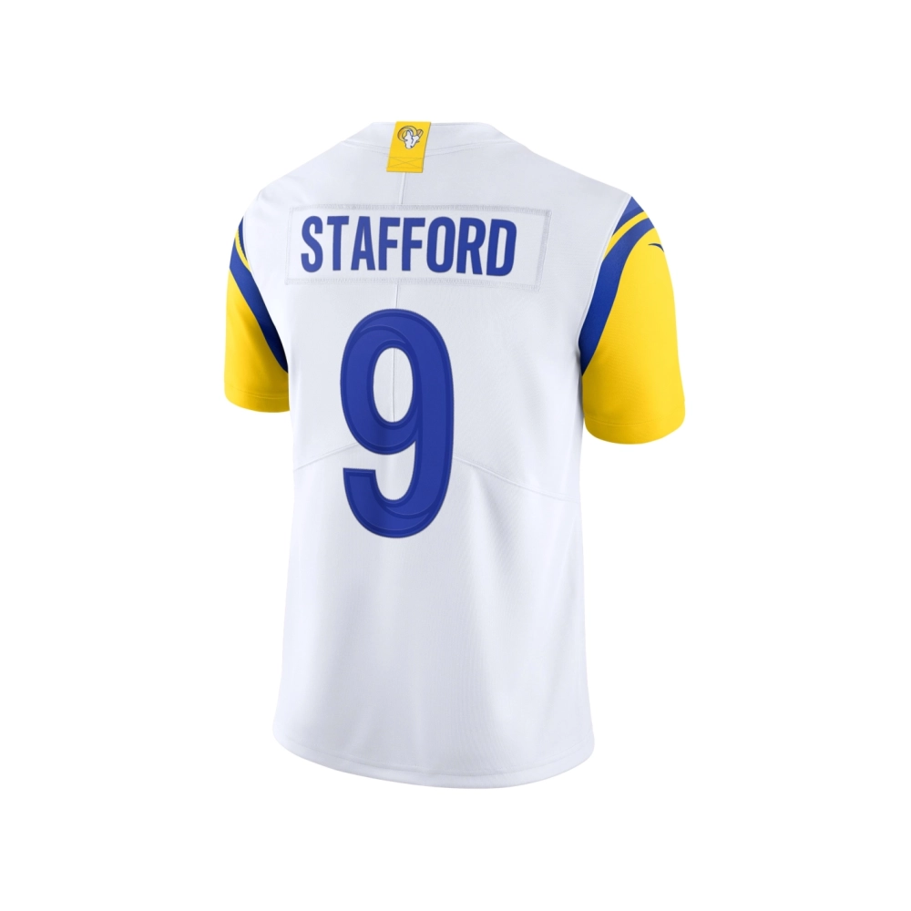 Mens Los Angeles Rams Matthew Stafford White Alternate Vapor Limited Jersey