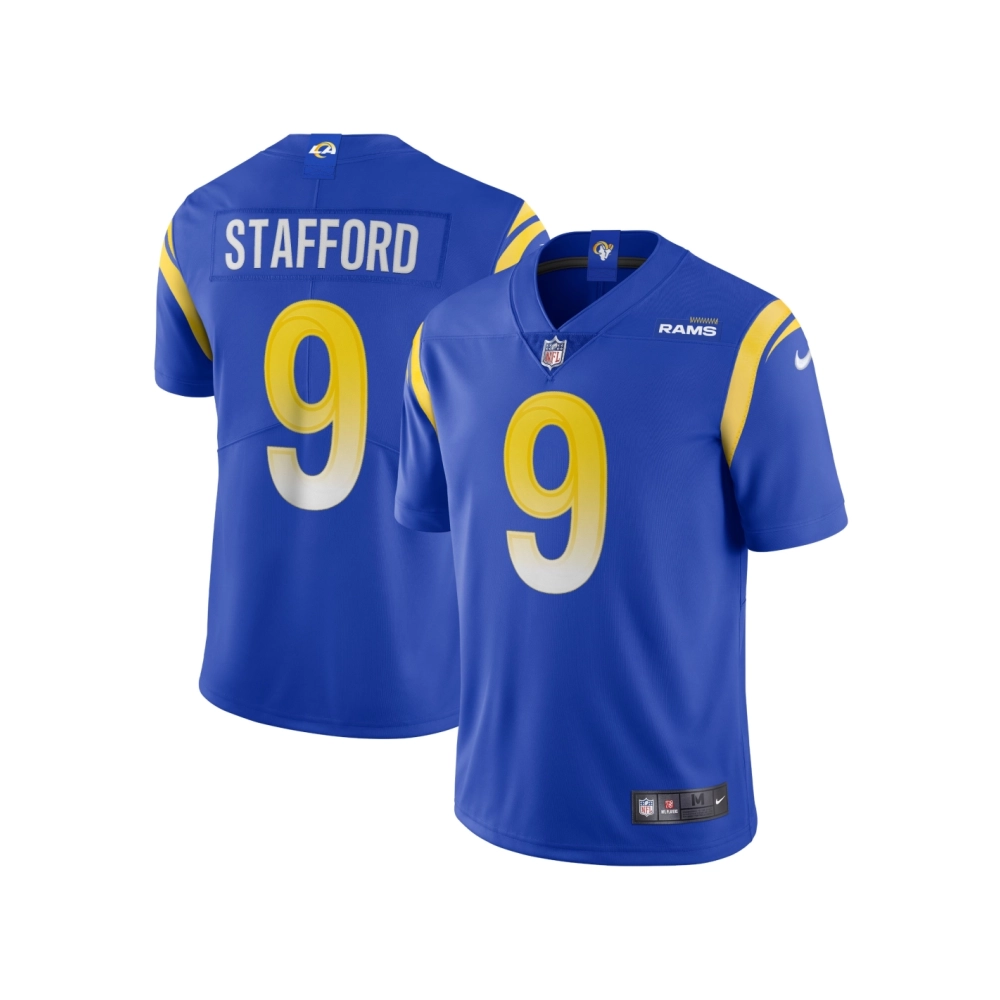 Mens Los Angeles Rams Matthew Stafford Royal Vapor Limited Jersey