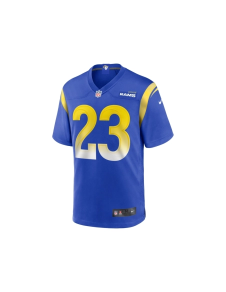 Mens Los Angeles Rams Kyren Williams Royal Game Player Jersey