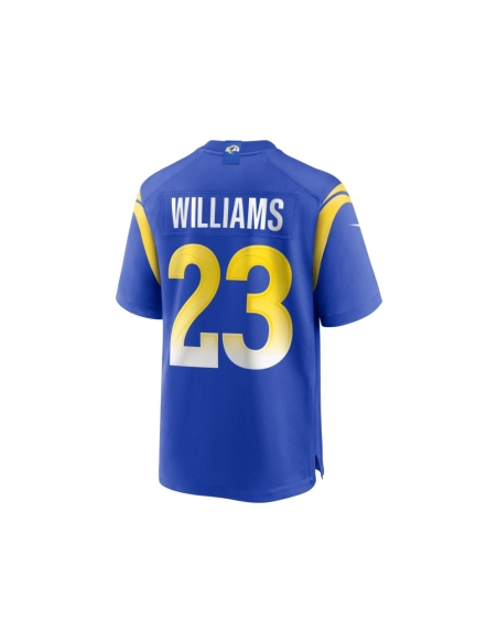 Mens Los Angeles Rams Kyren Williams Royal Game Player Jersey