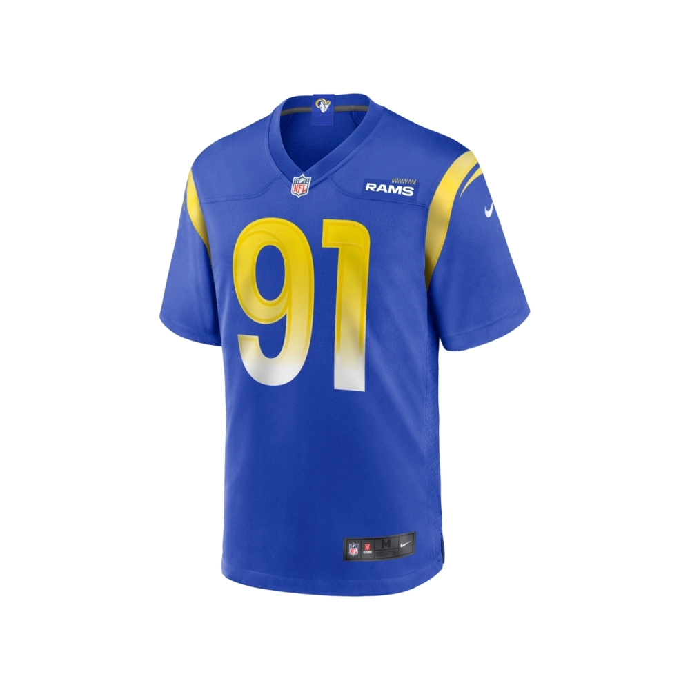 Mens Los Angeles Rams Kobie Turner Royal Home Game Jersey