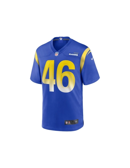 Mens Los Angeles Rams Kenny Logan Jr. Royal Game Jersey