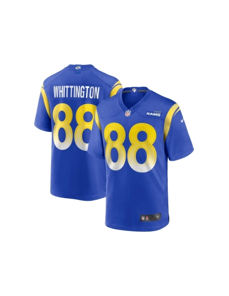Mens Los Angeles Rams Jordan Whittington Royal Team Game Jersey