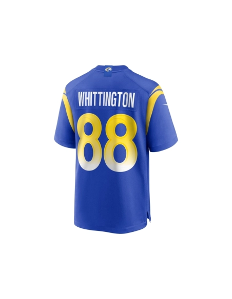 Mens Los Angeles Rams Jordan Whittington Royal Team Game Jersey