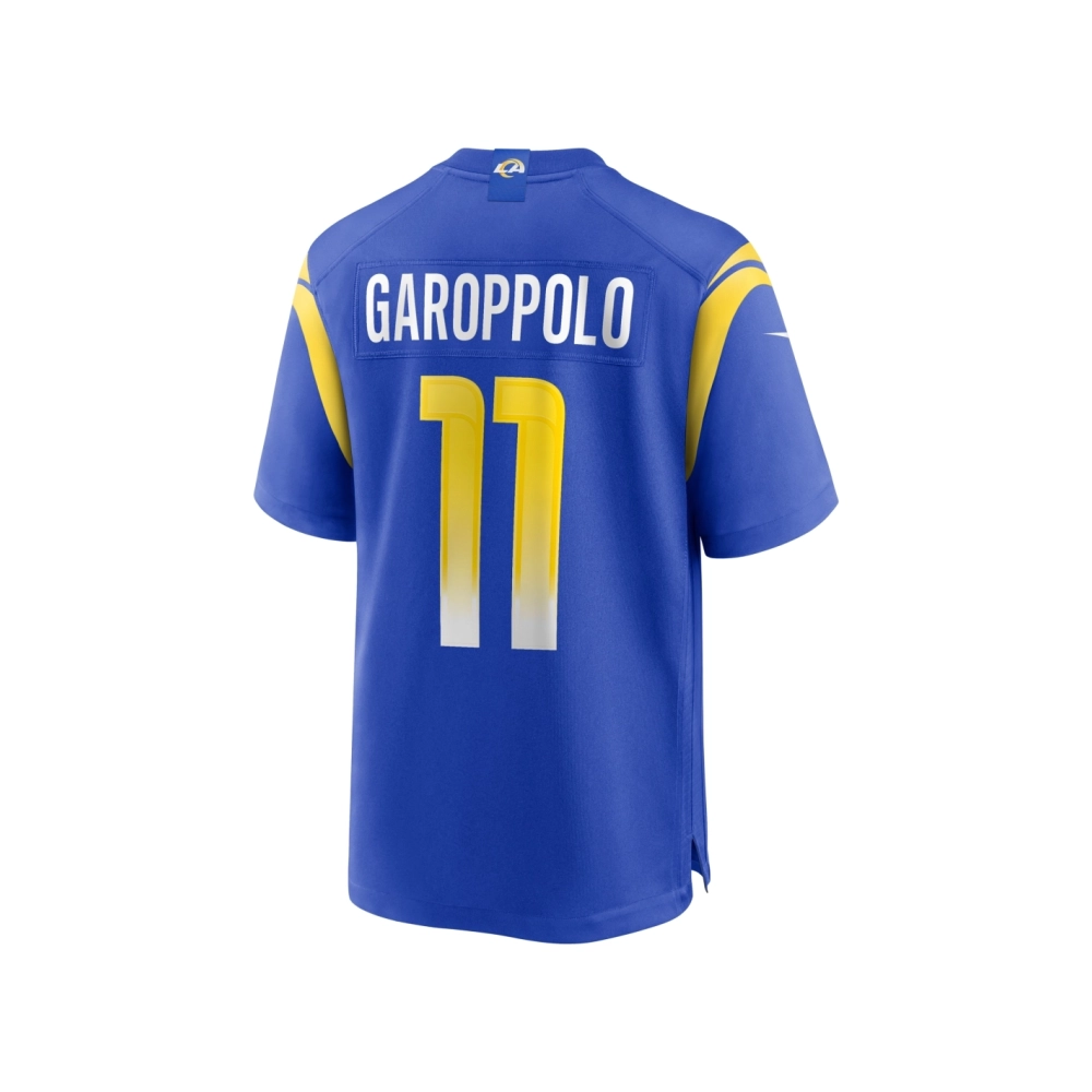 Mens Los Angeles Rams Jimmy Garoppolo Royal Game Jersey