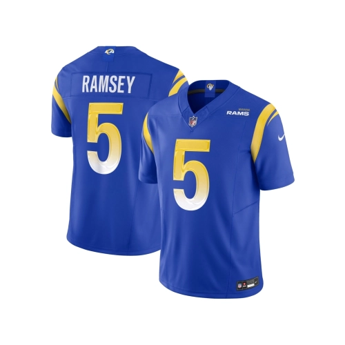 Mens Los Angeles Rams Jalen Ramsey Royal Vapor F.U.S.E. Limited Jersey