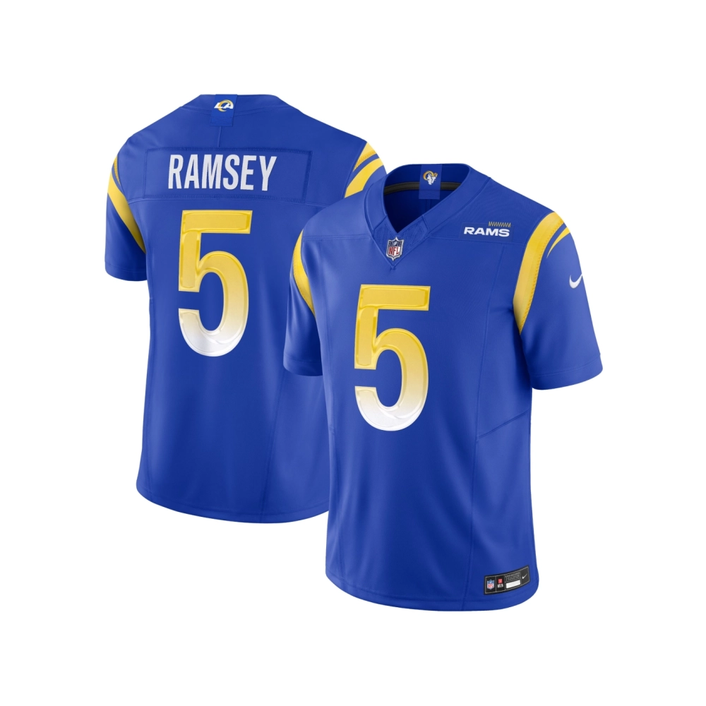 Mens Los Angeles Rams Jalen Ramsey Royal Vapor F.U.S.E. Limited Jersey