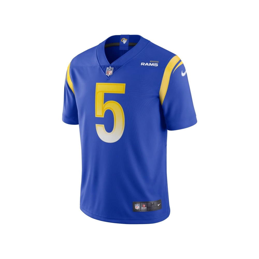 Mens Los Angeles Rams Jalen Ramsey Royal Team Vapor Limited Jersey