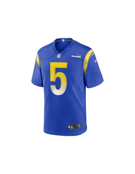 Mens Los Angeles Rams Jalen Ramsey Royal Player Game Jersey