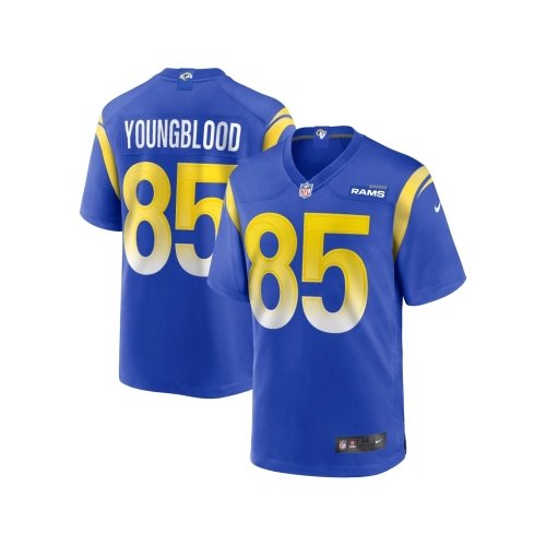Mens Los Angeles Rams Jack Youngblood Royal Game Retired Player Jersey